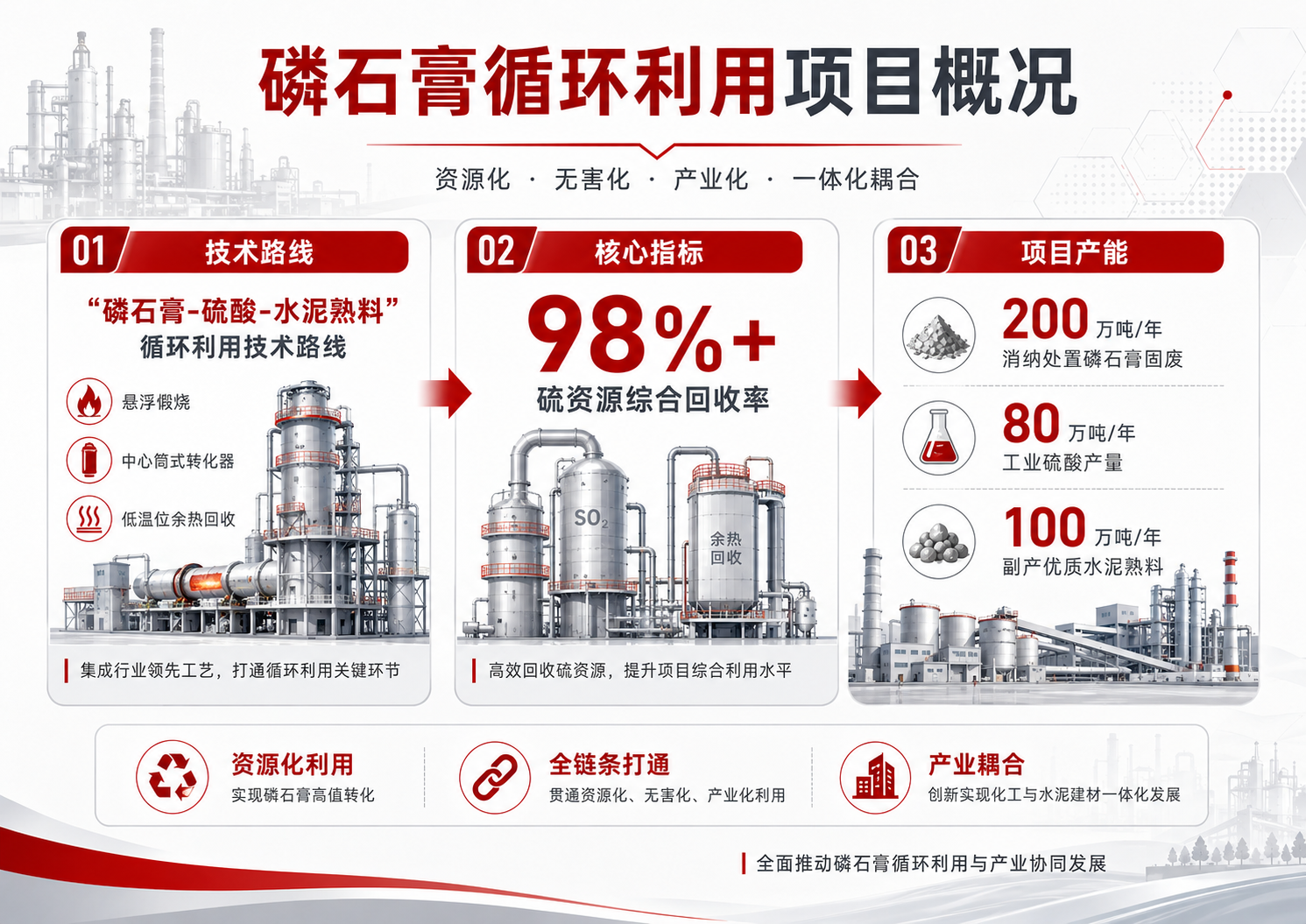 PA视讯平台中标200万吨/年磷石膏废水处理项目，水回用+污泥资源化双突破